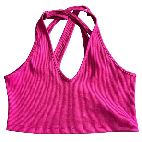 Urban Outfitters Tops - Urban Outfitters Strappy Back Cropped Tank Top